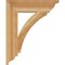 Ekena Millwork Thorton Traditional Rough Sawn Bracket, Western Red Cedar, 4"W x 18"D x 22"H BKT04X18X22THR01RWR - alternate 3
